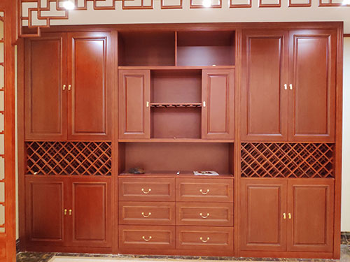 安徽中式家居装修之中式酒柜装修效果图